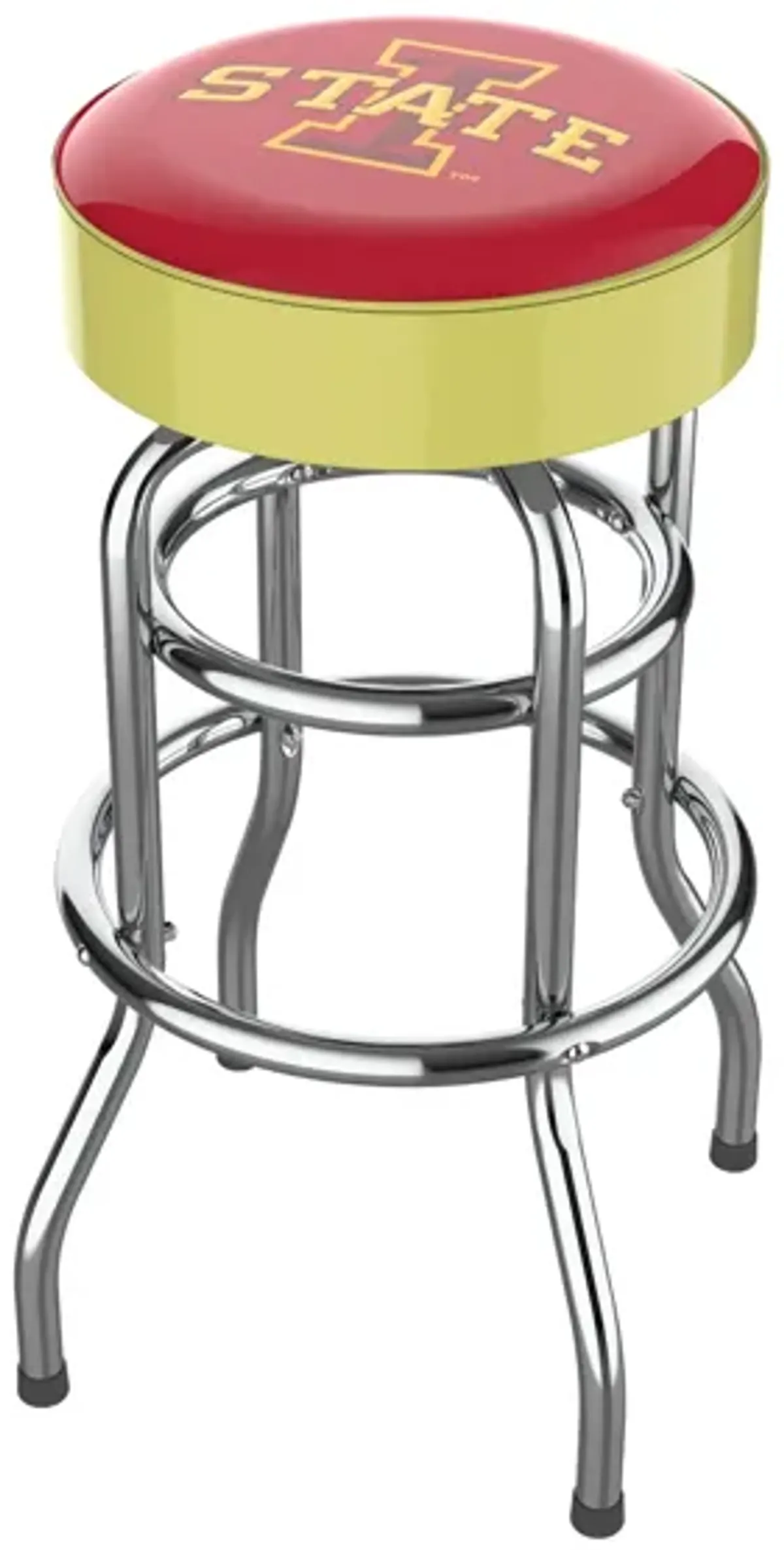 NCAA Backless Swivel Bar Stool