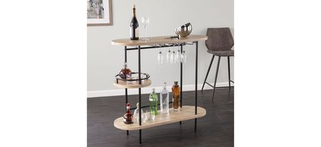 Rochester Wine/Bar Table in Natural by SEI Furniture