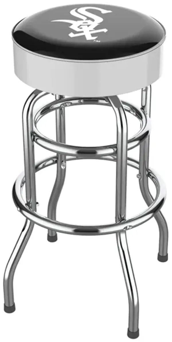 MLB Backless Swivel Bar Stool