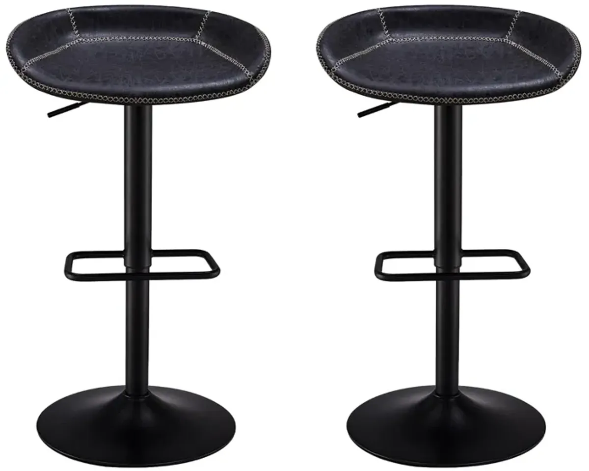 Rogue Gaslift Bar Stool: Set of 2