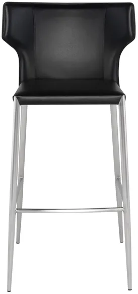 Wayne Bar Stool in BLACK by Nuevo