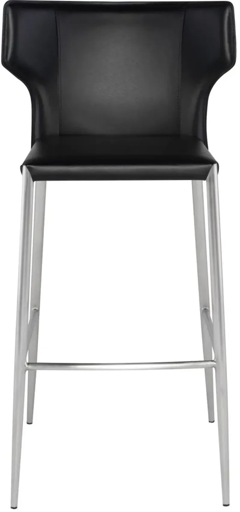 Wayne Bar Stool in BLACK by Nuevo