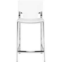 Lisbon Counter Stool in WHITE by Nuevo