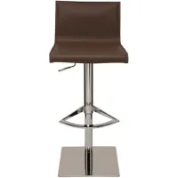 Colter Adjustable Stool in MINK by Nuevo