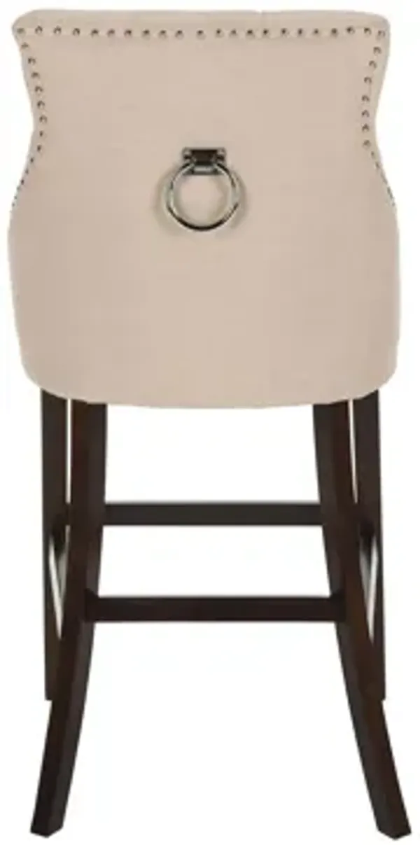 Eleni Tufted Wingback Bar Stool - Set of 2