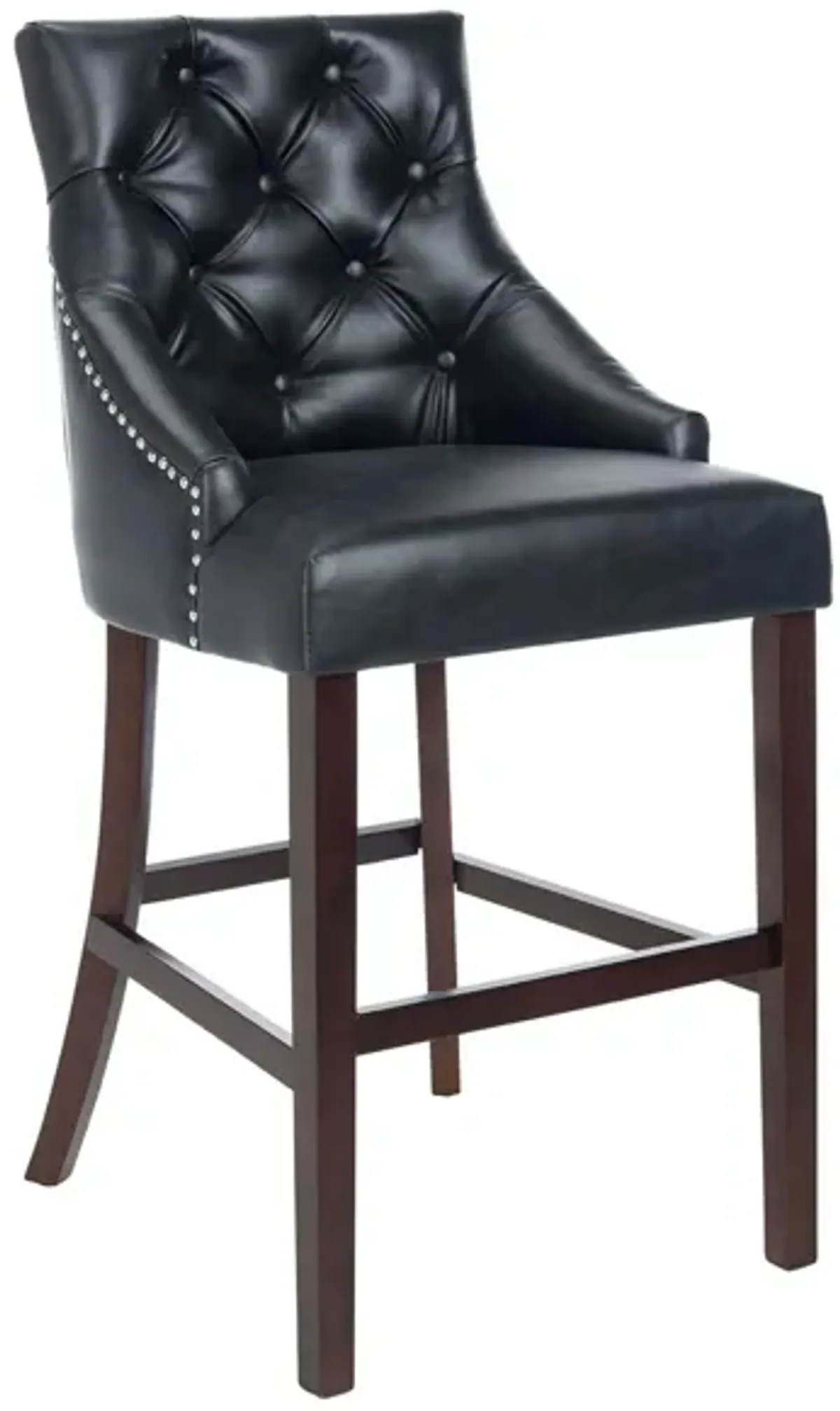 Eleni Tufted Wingback Bar Stool - Set of 2