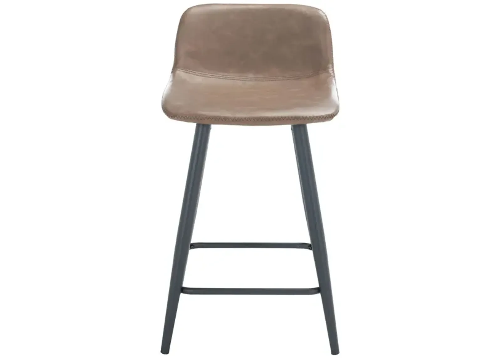 Jana Counter Stool in Saddle by Safavieh