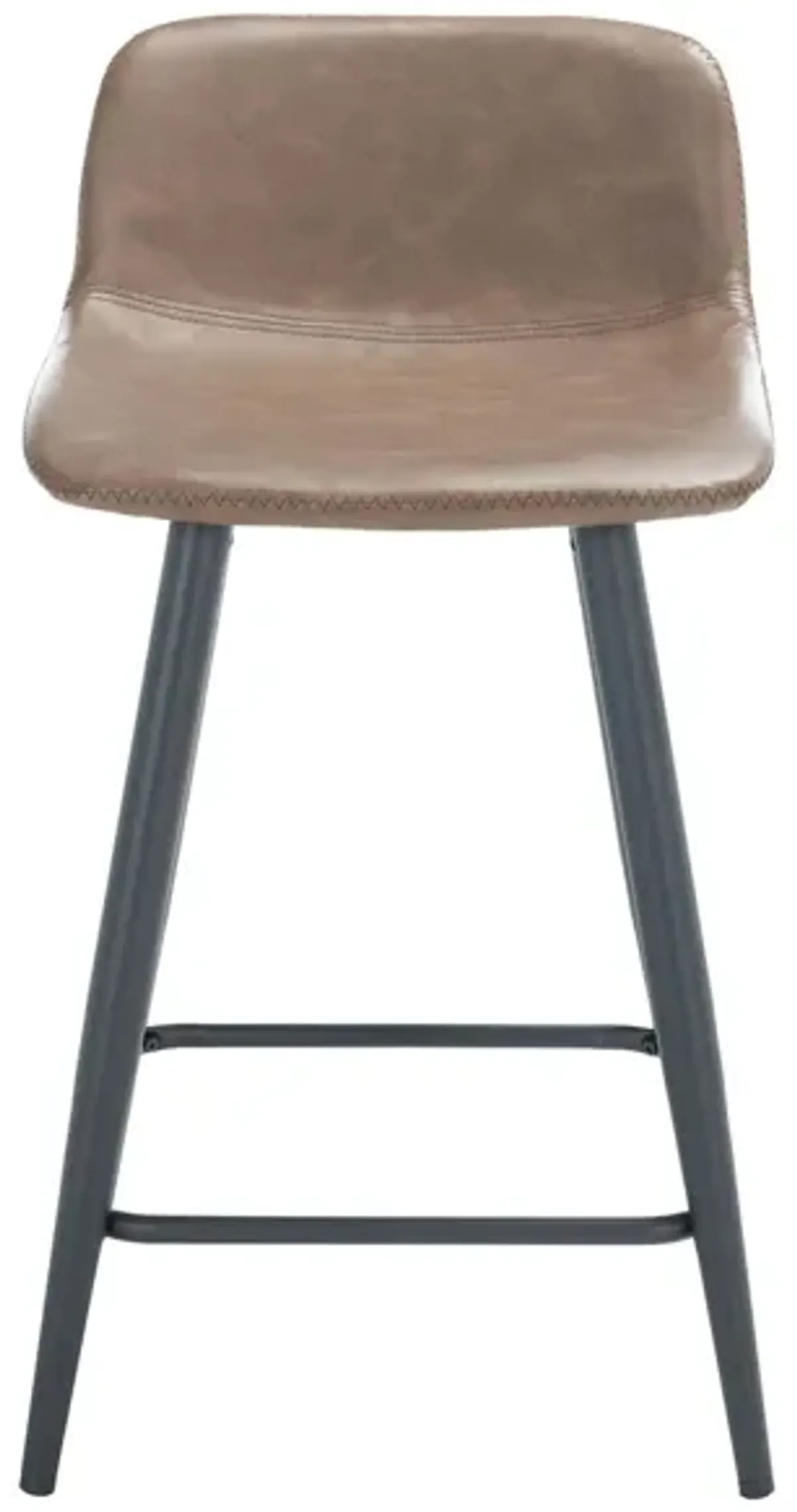 Jana Counter Stool in Saddle by Safavieh