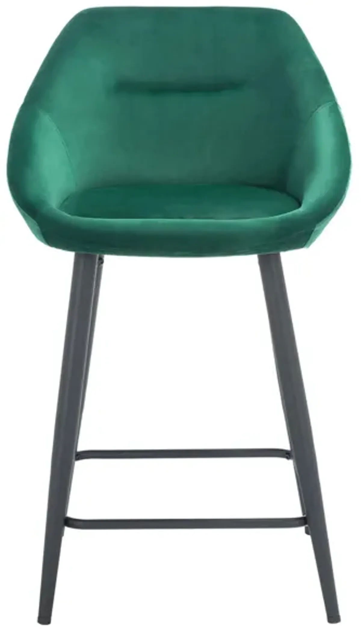 Annetta Counter Stool in Emerald by Safavieh