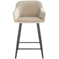 Nari Counter Stool in Taupe by Safavieh