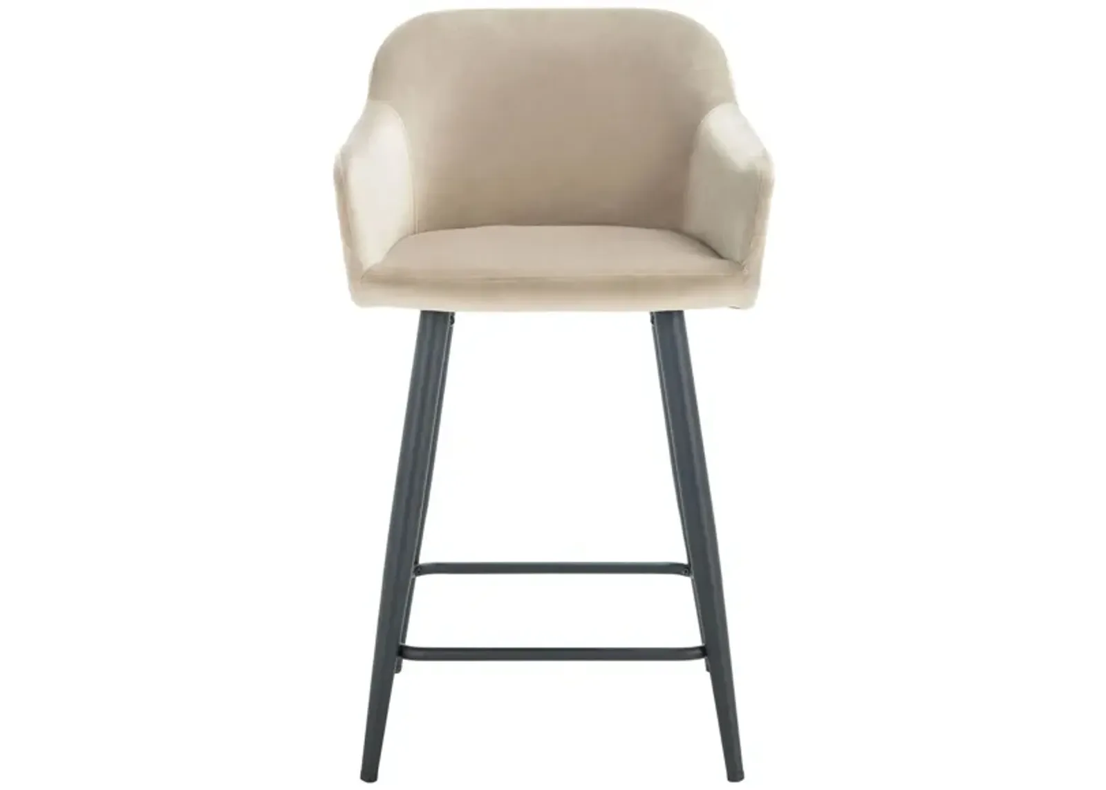 Nari Counter Stool in Taupe by Safavieh