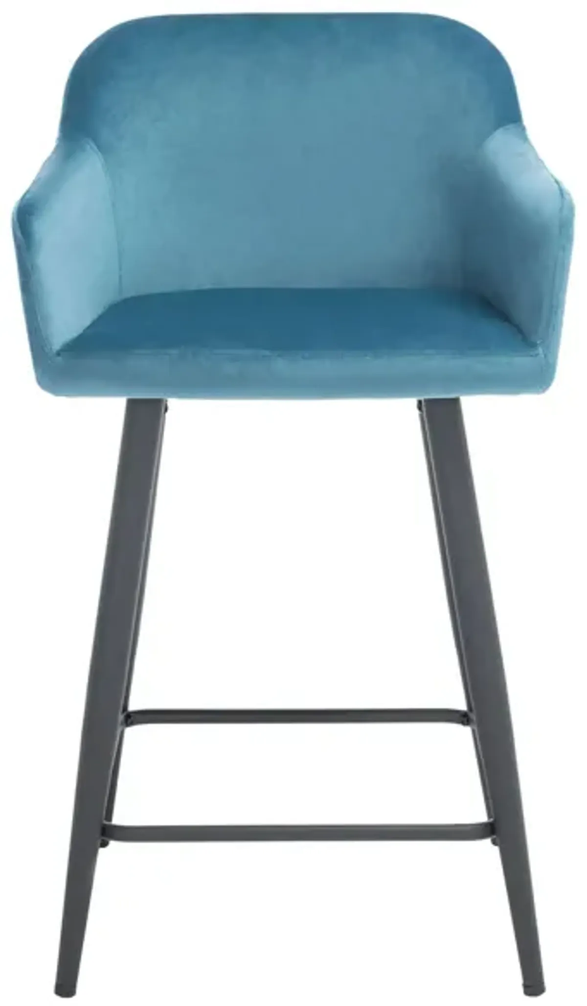 Nari Counter Stool in Denim Blue by Safavieh