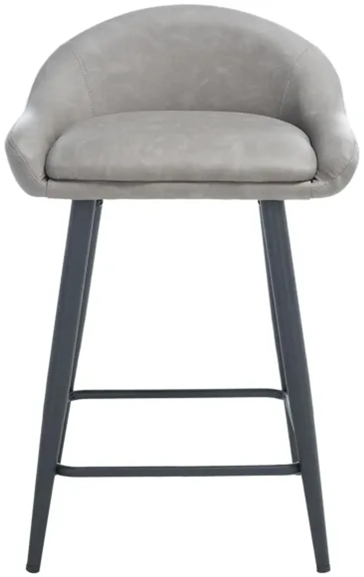 Olga Counter Stool in Gray by Safavieh