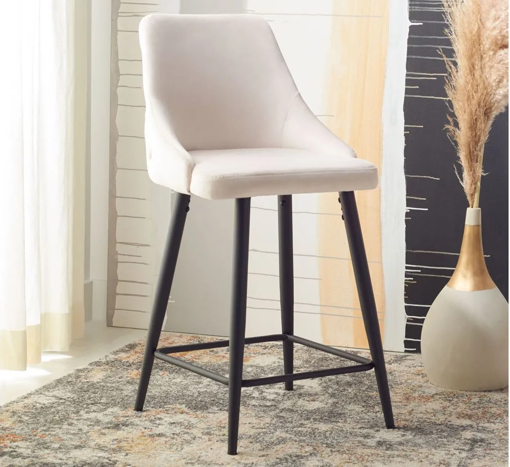 Modoc Counter Stool in Beige by Safavieh