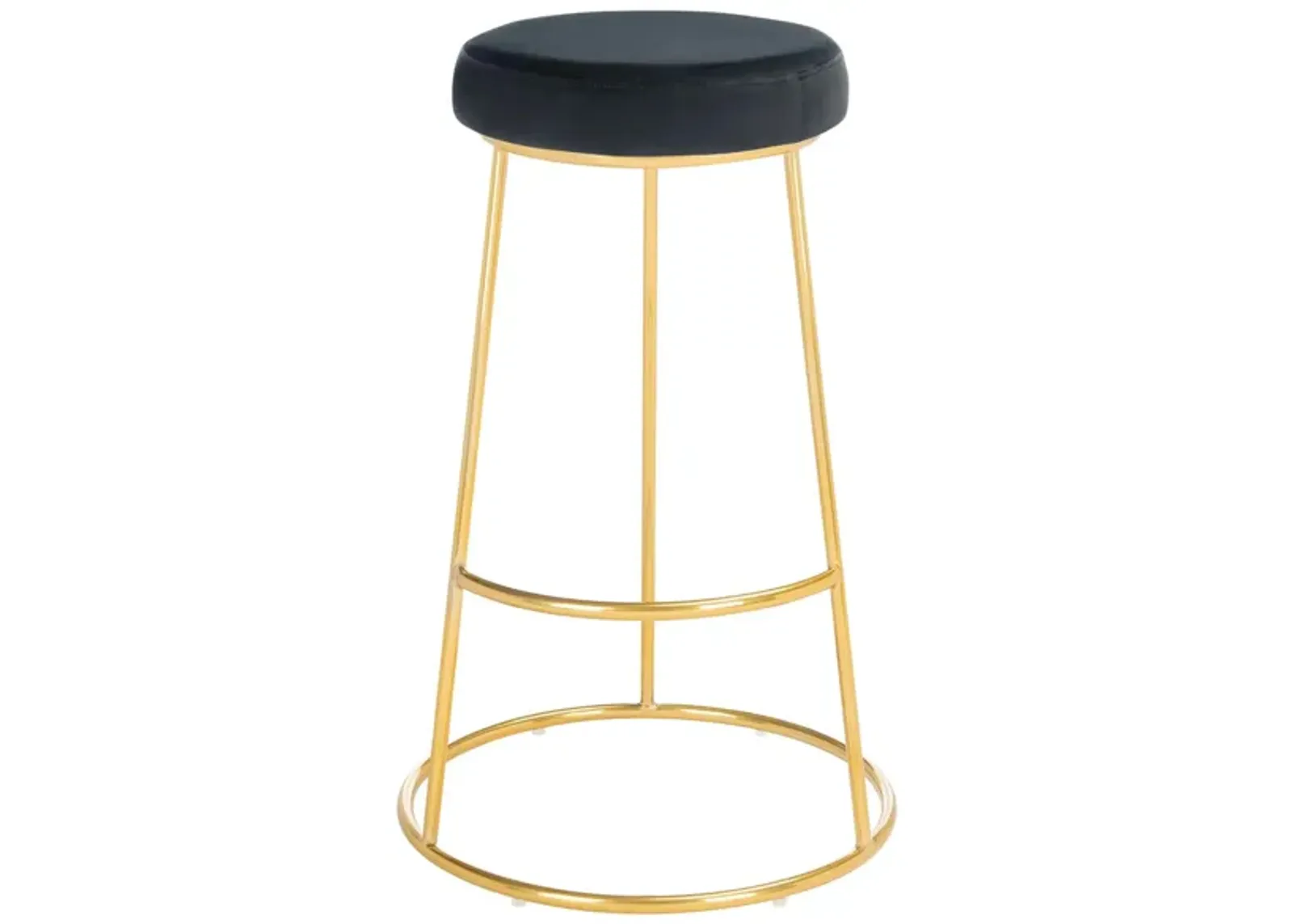 Darren Bar Stool in Black by Safavieh