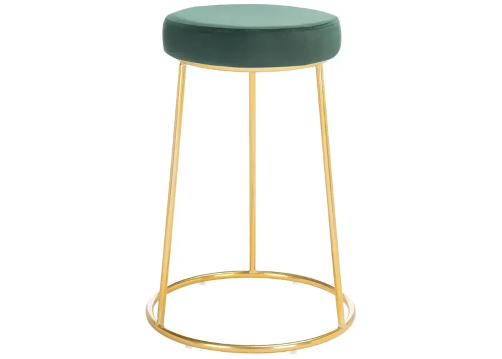 Kris Counter Stool in Malachite Green by Safavieh