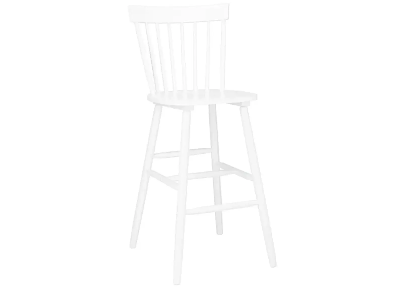 Neeses Bar Stool - Set of 2 in White by Safavieh