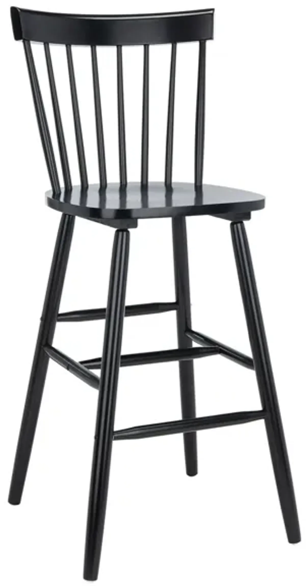 Neeses Bar Stool - Set of 2 in Black by Safavieh