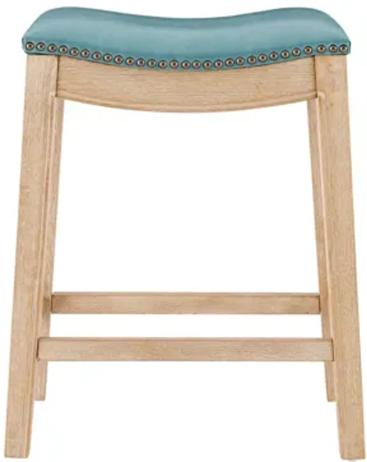 Elmo Counter Stool in Borneo Teal by New Pacific Direct