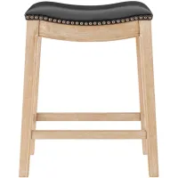Grover Counter Stool in Borneo Black by New Pacific Direct