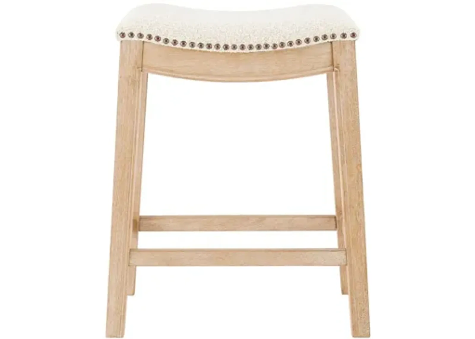 Elmo Counter Stool in Palladian Beige by New Pacific Direct