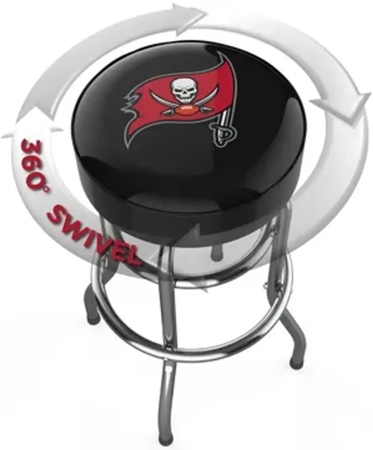 NFL Backless Swivel Bar Stool