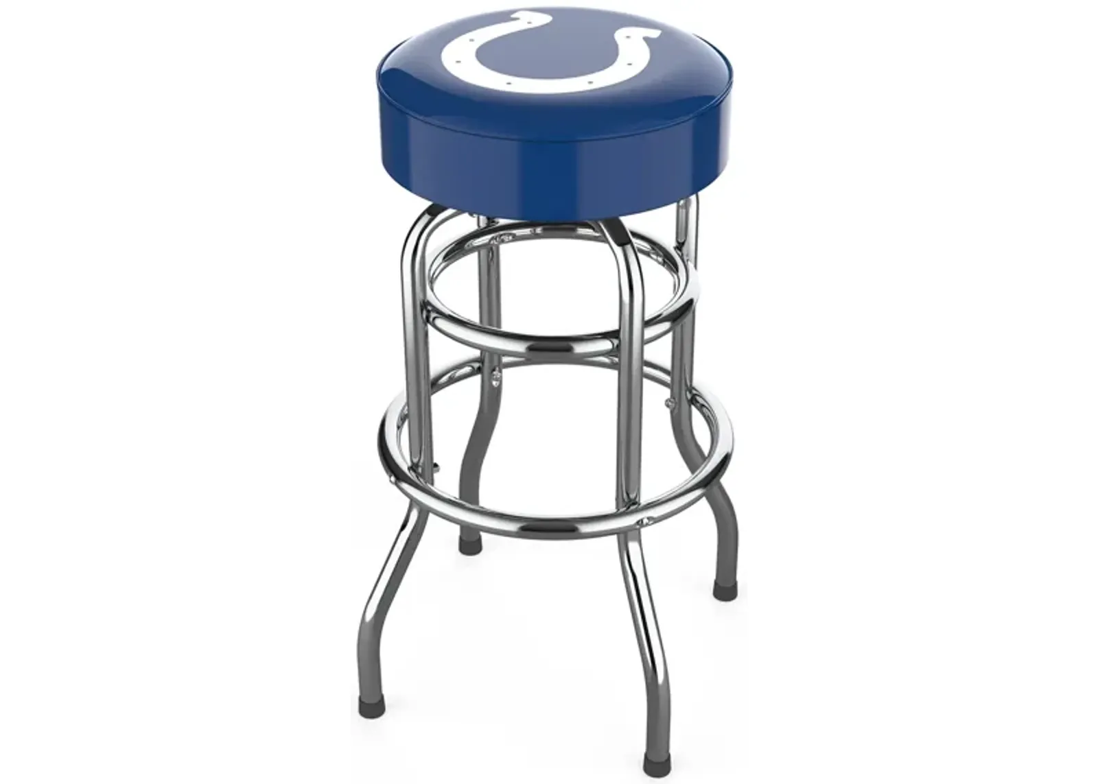 NFL Backless Swivel Bar Stool in Indianapolis Colts by Imperial International