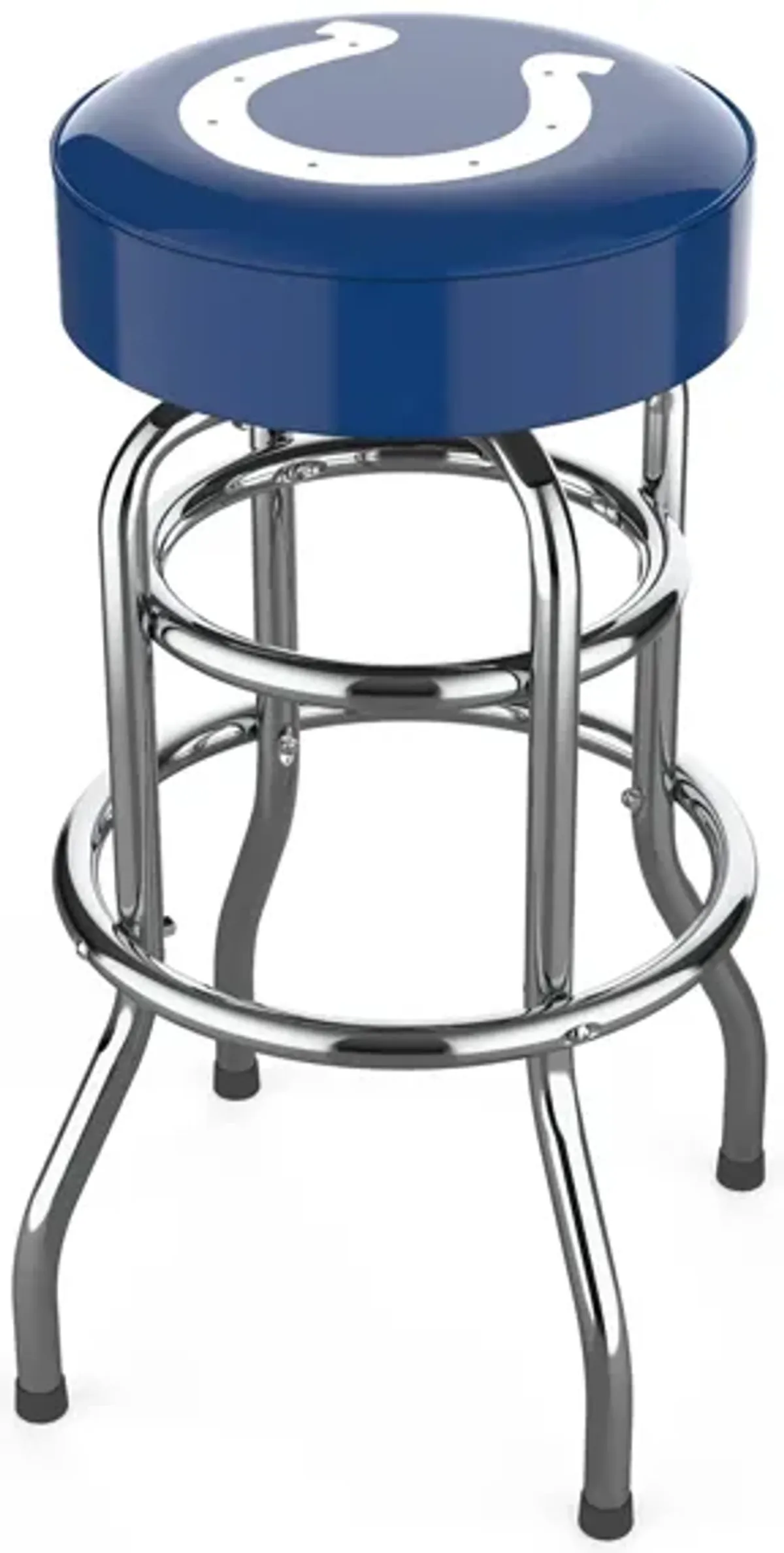 NFL Backless Swivel Bar Stool in Indianapolis Colts by Imperial International