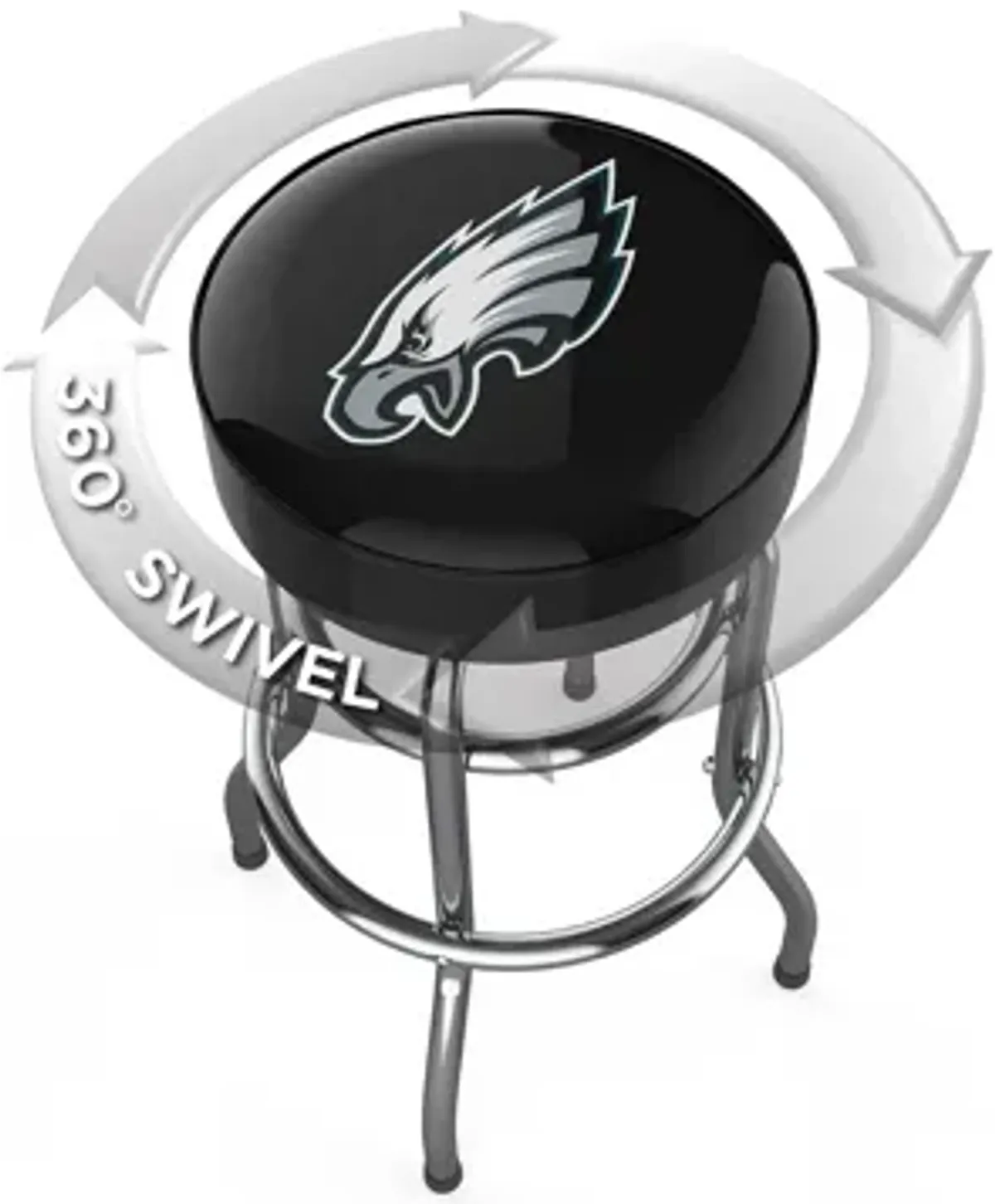 NFL Backless Swivel Bar Stool