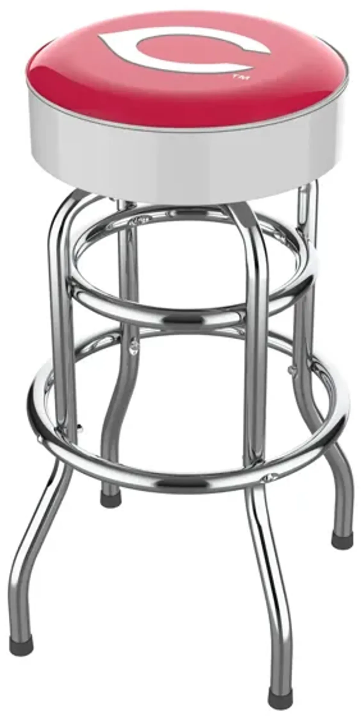 MLB Backless Swivel Bar Stool
