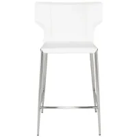 Wayne Counter Stool in WHITE by Nuevo