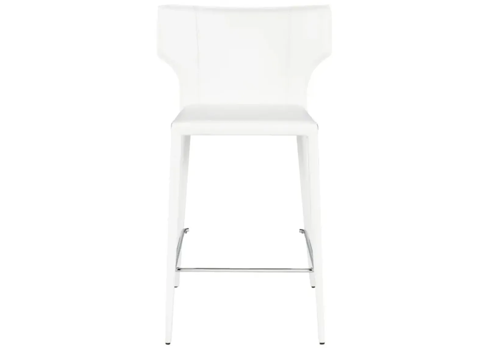 Wayne Counter Stool in WHITE by Nuevo