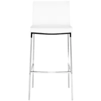 Colter Counter Stool in WHITE by Nuevo