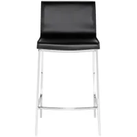 Colter Counter Stool in BLACK by Nuevo