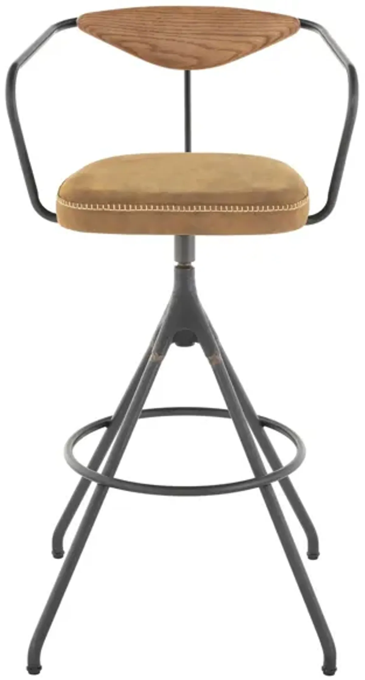 Akron Bar Stool in UMBER TAN by Nuevo