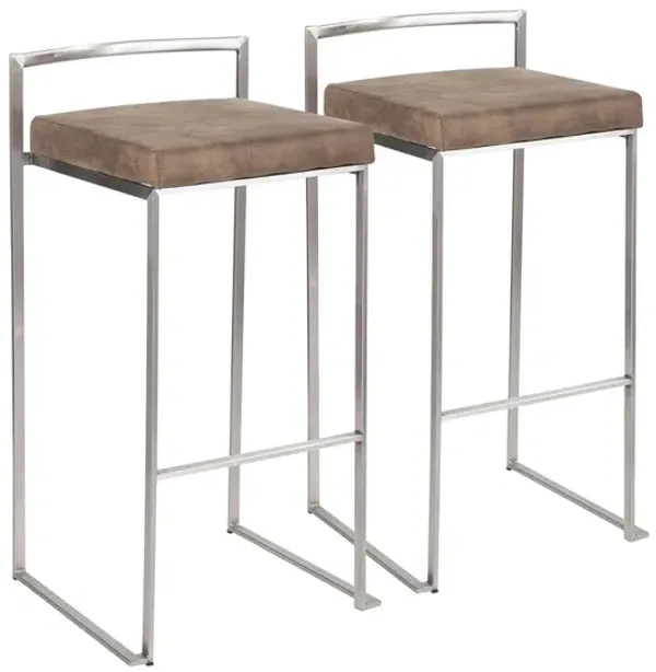 Fuji Stacker Barstool - Set of 2