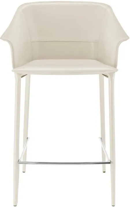 Callie Counter Stool in Vanilla by New Pacific Direct