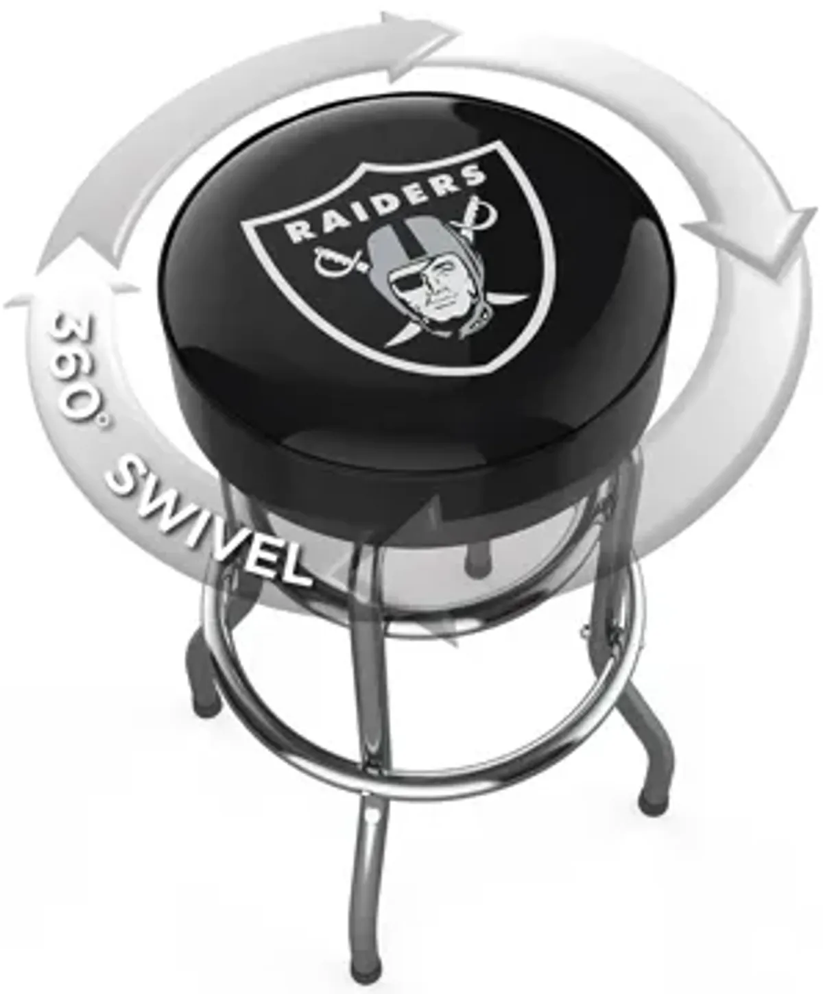 NFL Backless Swivel Bar Stool