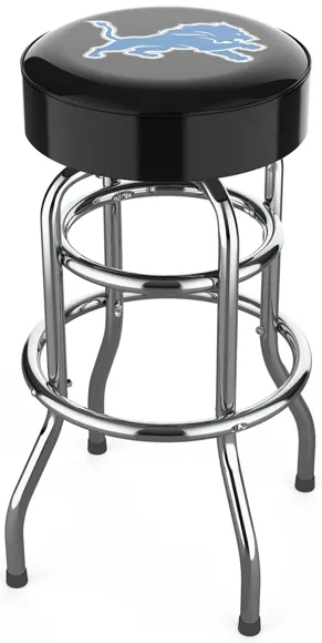 NFL Backless Swivel Bar Stool in Detroit Lions by Imperial International