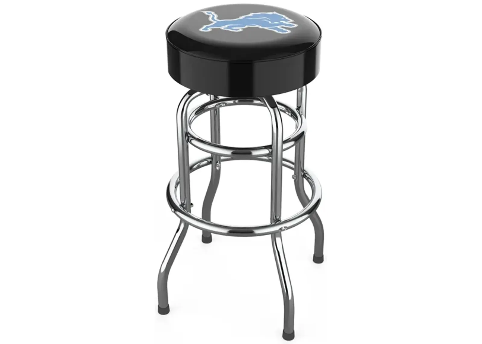 NFL Backless Swivel Bar Stool in Detroit Lions by Imperial International