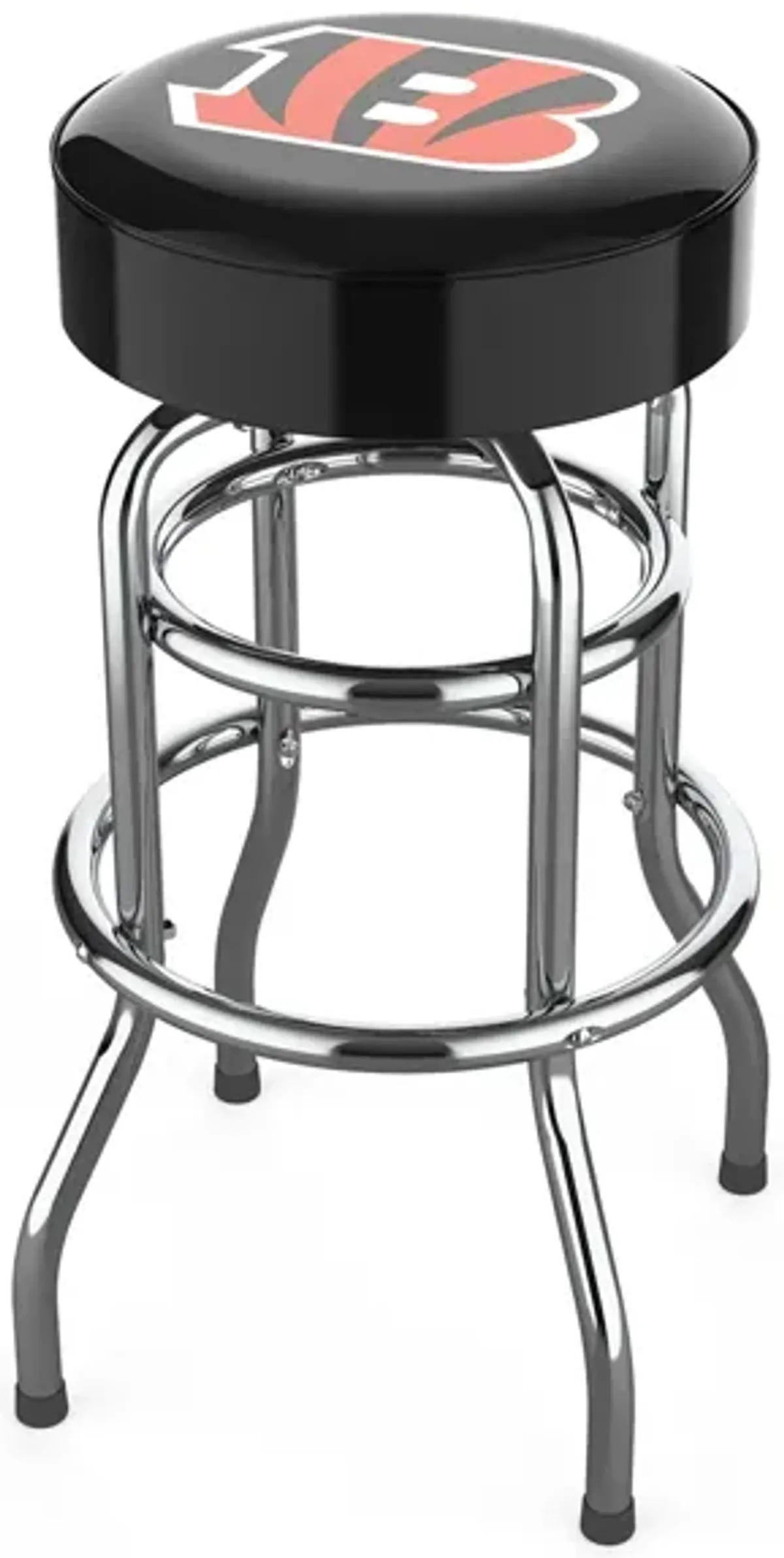 NFL Backless Swivel Bar Stool in Cincinnati Bengals by Imperial International