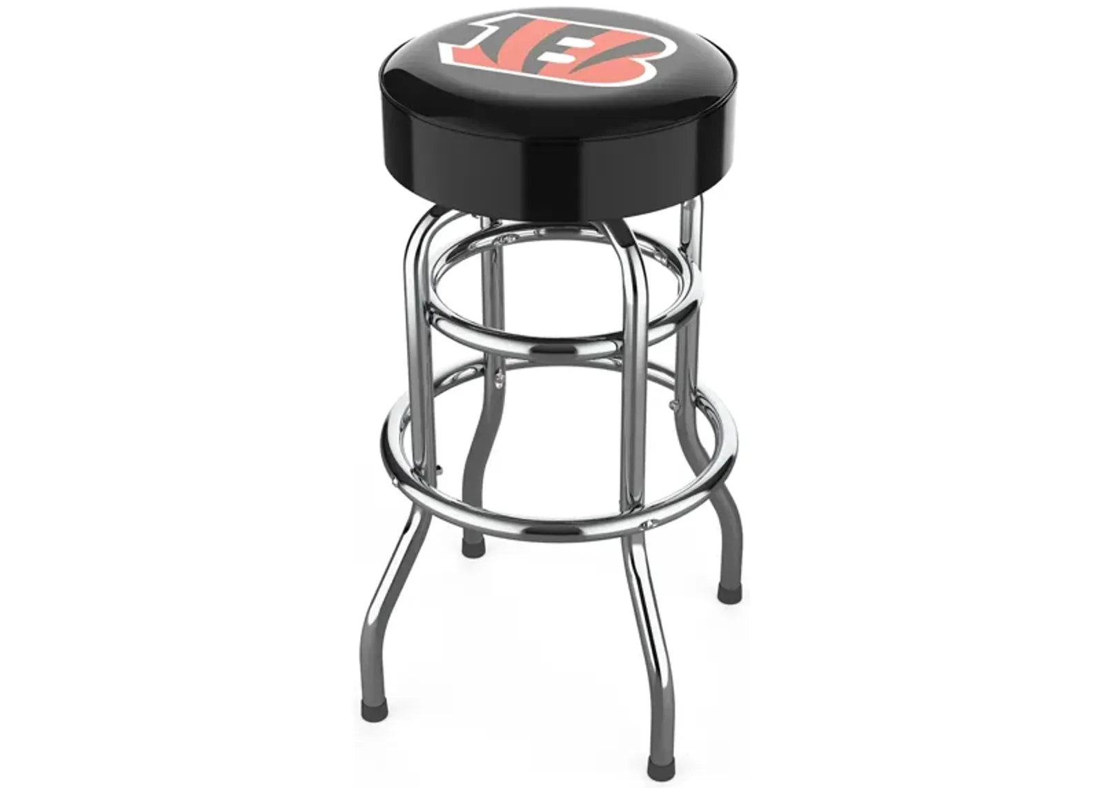 NFL Backless Swivel Bar Stool in Cincinnati Bengals by Imperial International