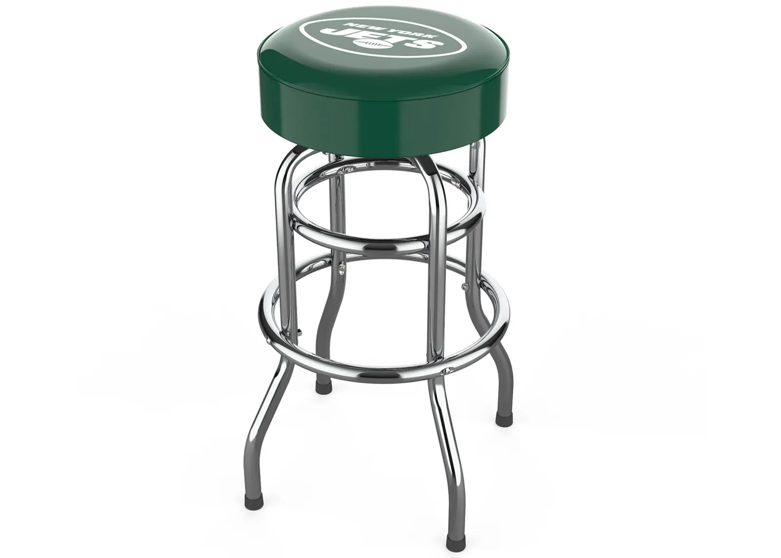 NFL Backless Swivel Bar Stool in New York Jets by Imperial International