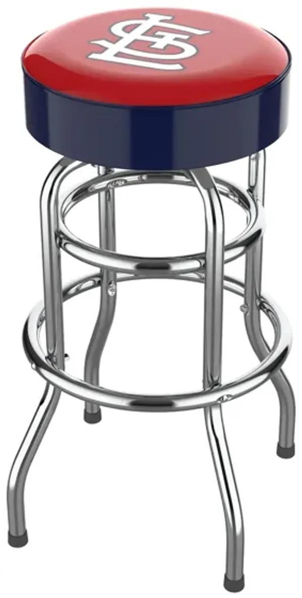 MLB Backless Swivel Bar Stool