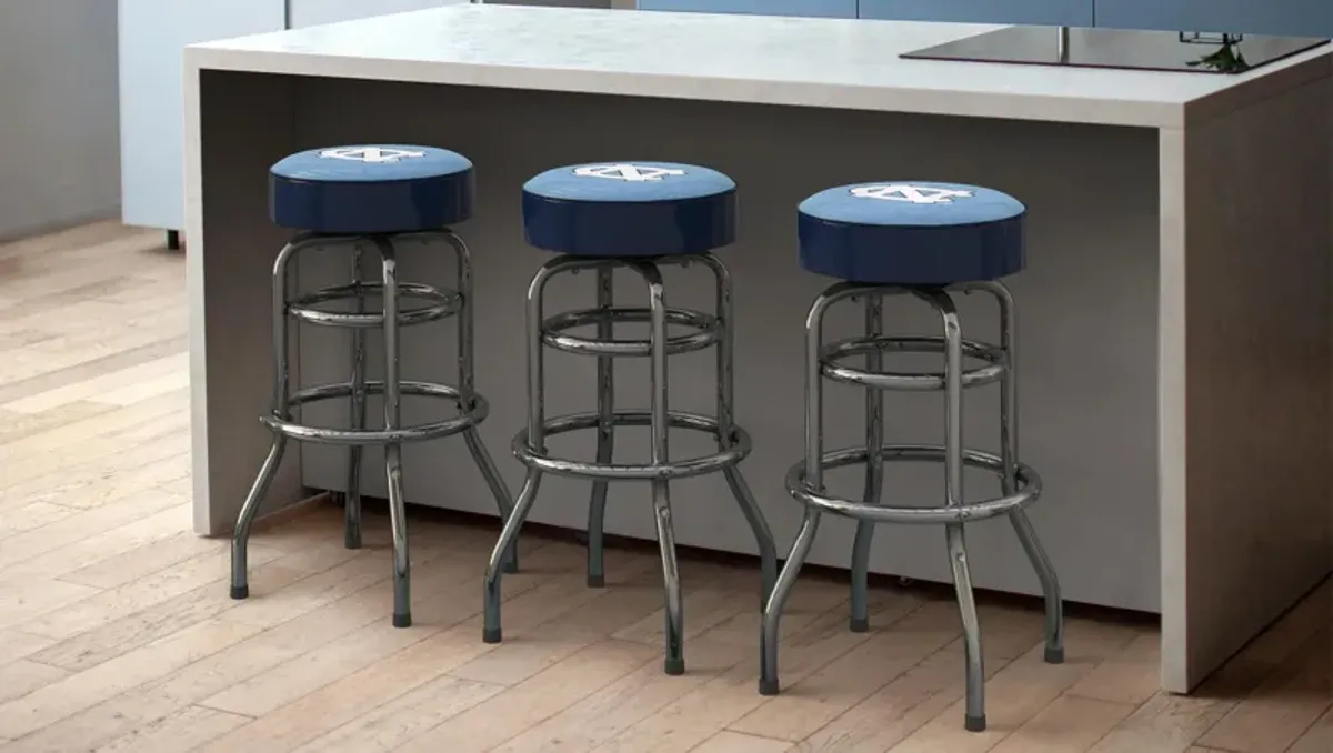 NCAA Backless Swivel Bar Stool