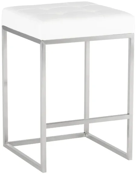 Chi Counter Stool in WHITE by Nuevo