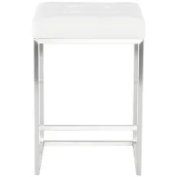 Chi Counter Stool in WHITE by Nuevo