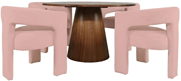 Gwen Dining Set -5pc. in Pink by Jofran