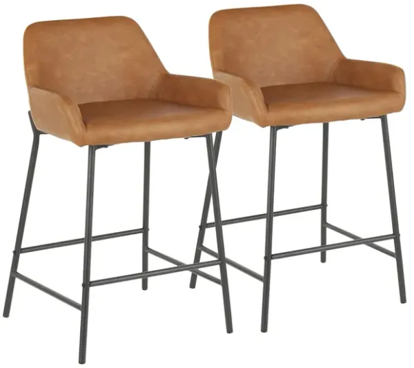 Daniella Counter-Height Stool - Set of 2