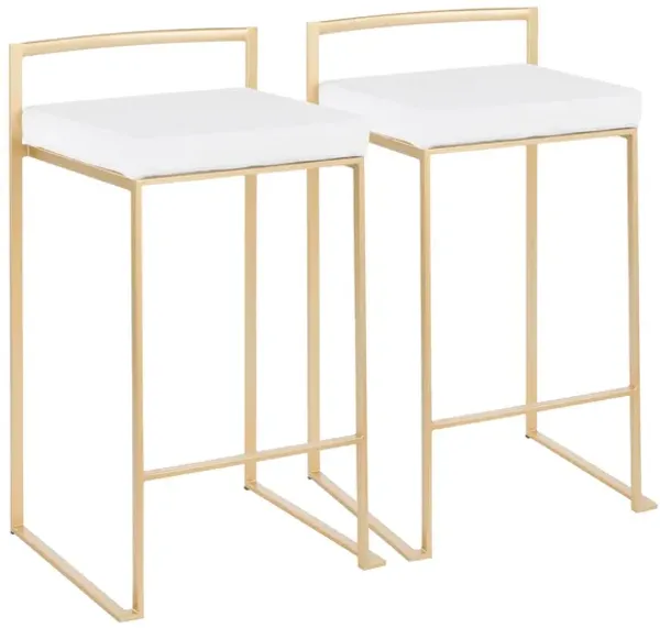 Fuji Stacker Counter-Height Stool - Set of 2